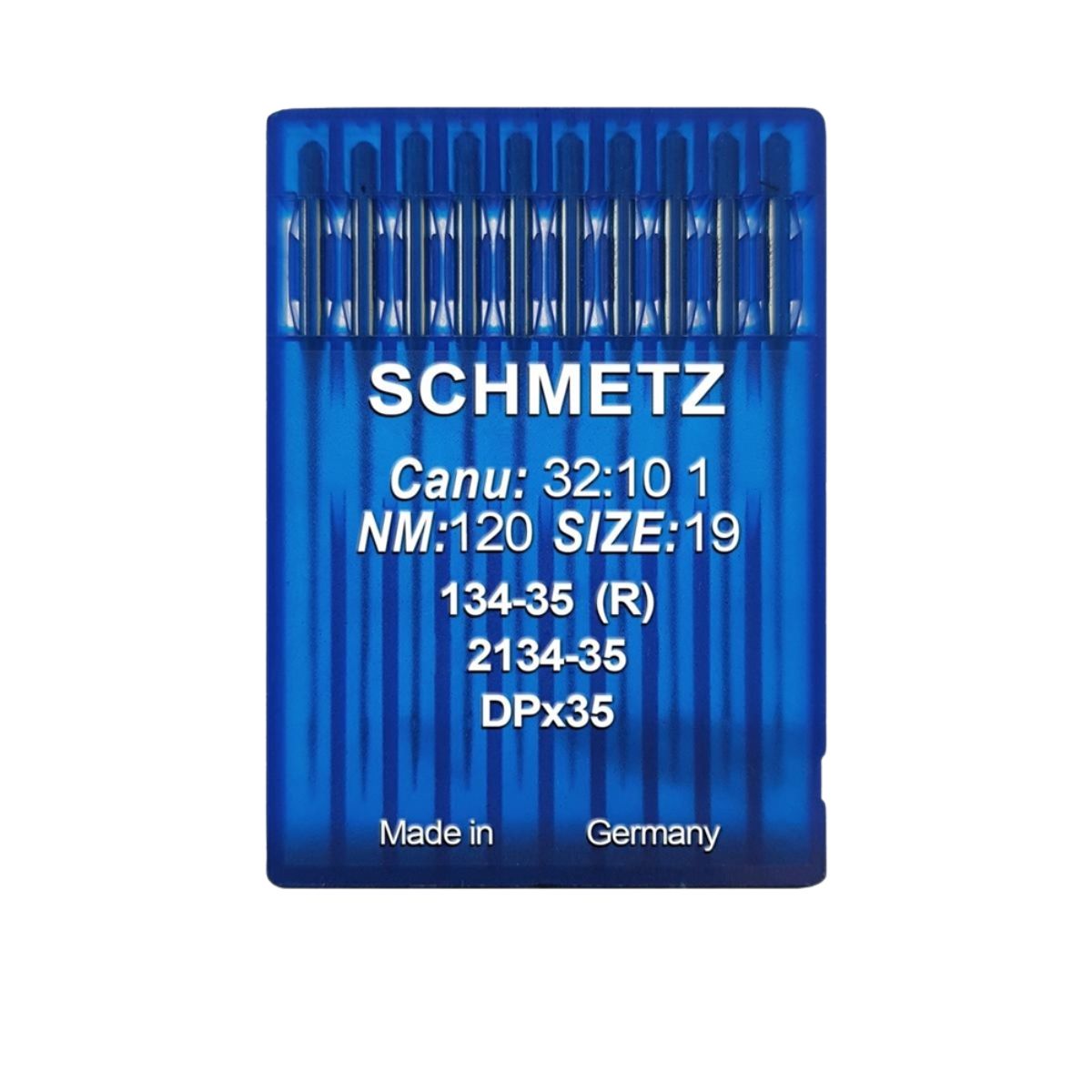 10 Aghi Schmetz n°120 134-35 per Macchine Industriali