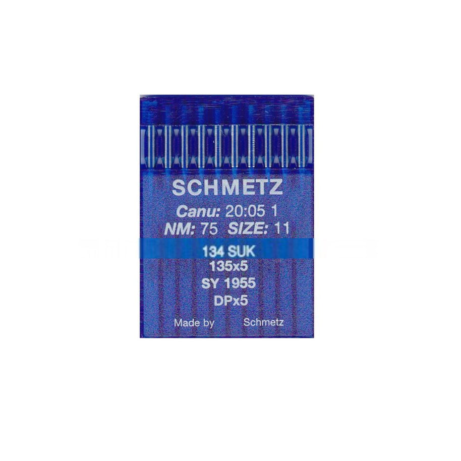 10 Aghi Schmetz n°75 SUK 134R per Macchine Industriali