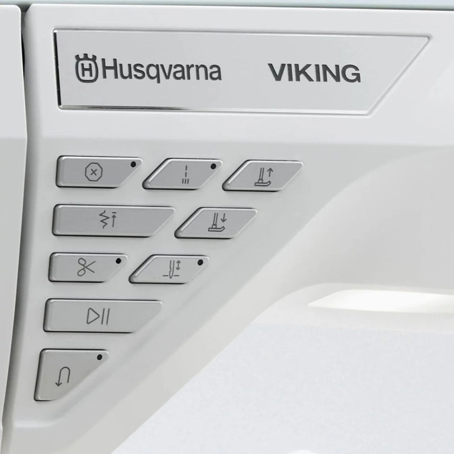 Macchina da cucire e ricamare Husqvarna Viking Designer Topaz 65 tasti di comando funzione