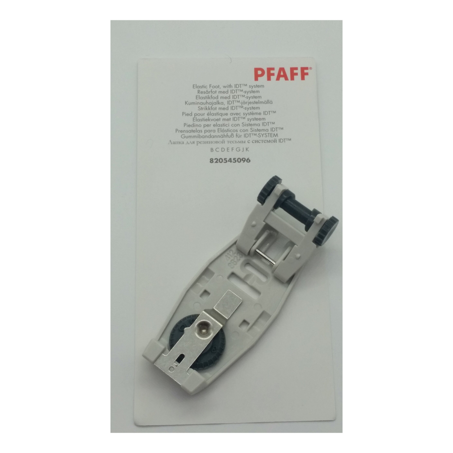 Piedino applica Elastici Pfaff 820545096