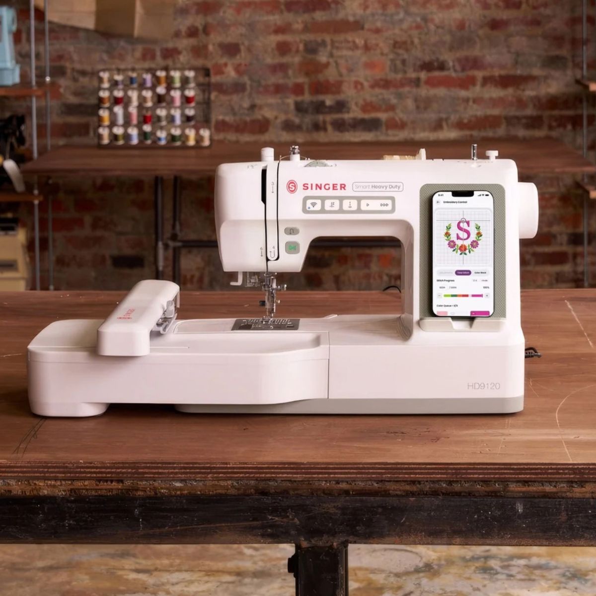  Macchina per Cucito e Ricamo Singer SMART HD9125