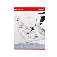 Telaio per ricami infiniti Husqvarna Viking Endless Embroidery Hoop II scatola di cartone