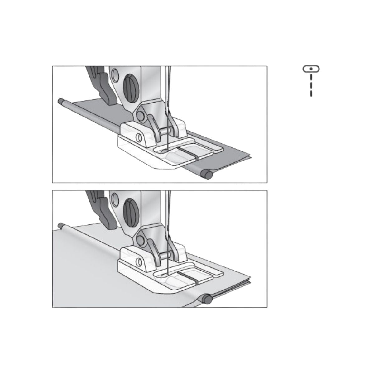 Pfaff Piedino per Profilare