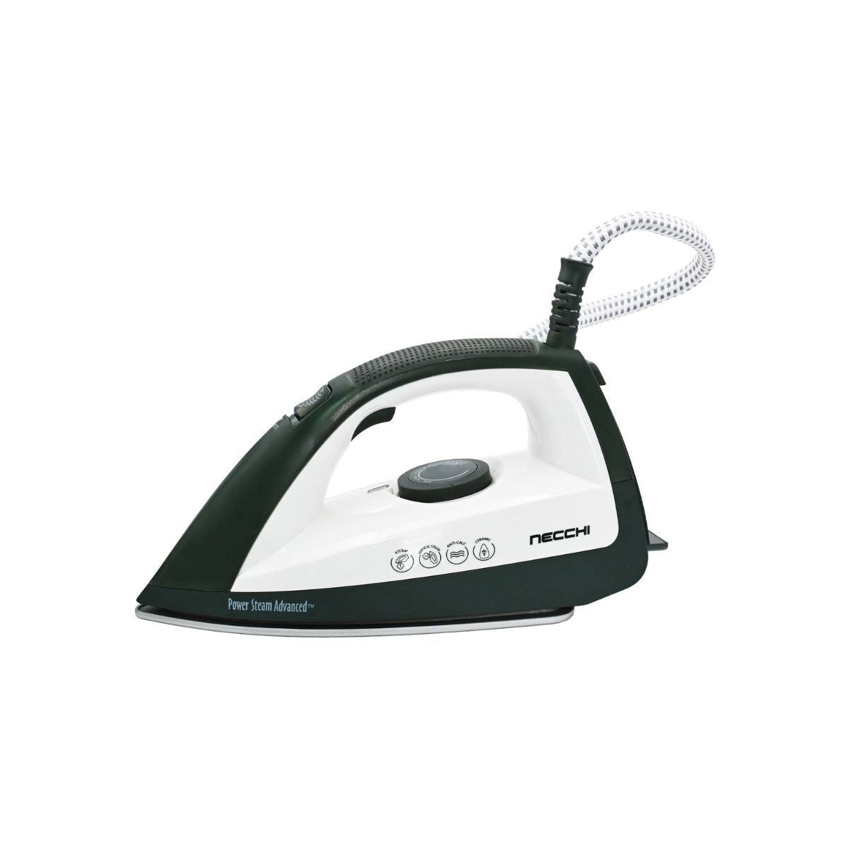 Necchi NS620 ferro da stiro a vapore 2350W dettaglio ferro