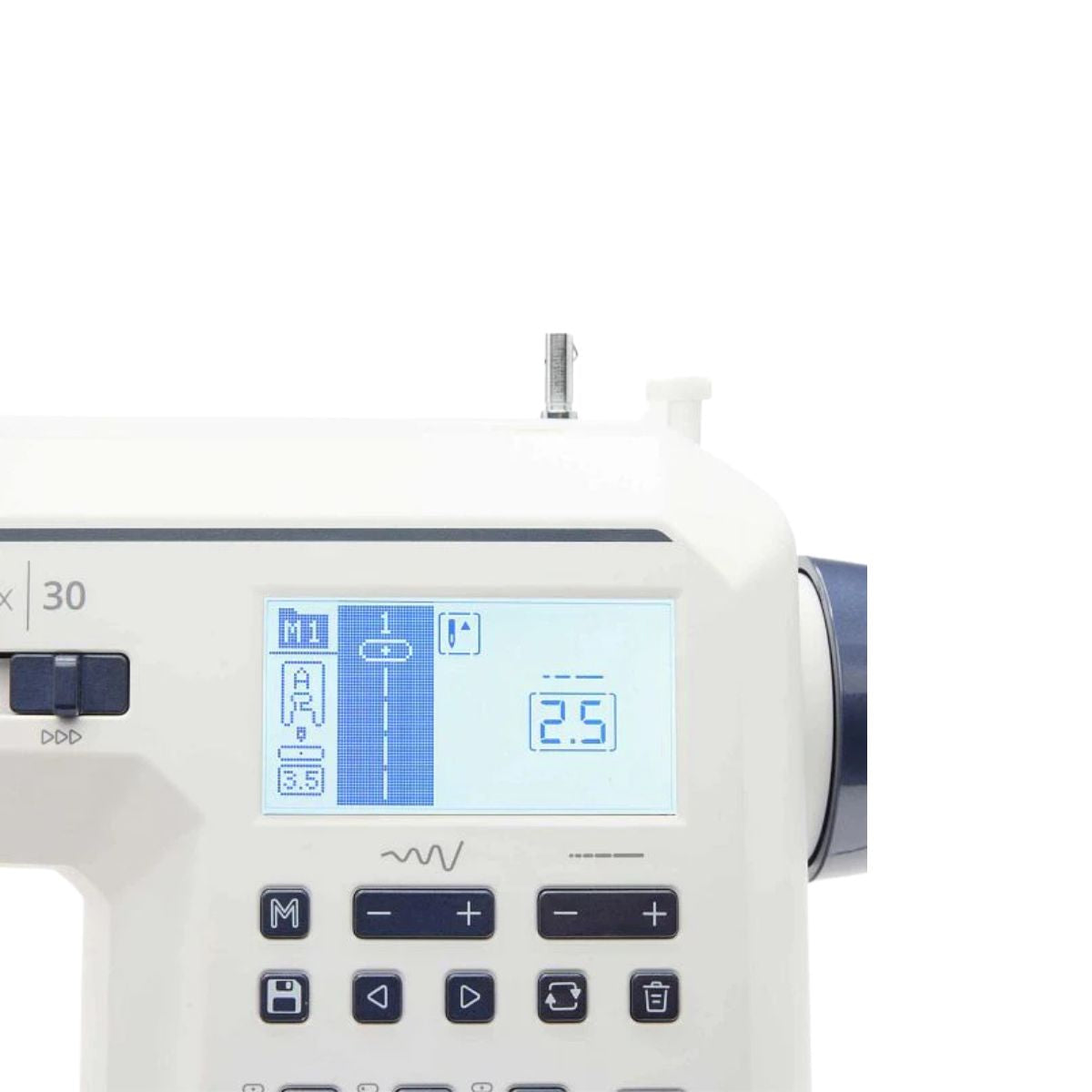 Macchina per cucire elettronica Husqvarna Viking Onyx 30 display