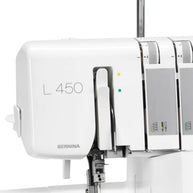 Tagliacuci Bernina L 450  dettaglio infilatura