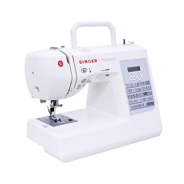 Macchina da cucire Singer Patchwork 7285Q vista di profilo