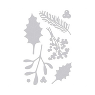 Sizzix Fustella Thinlits 662571 fogliame invernale