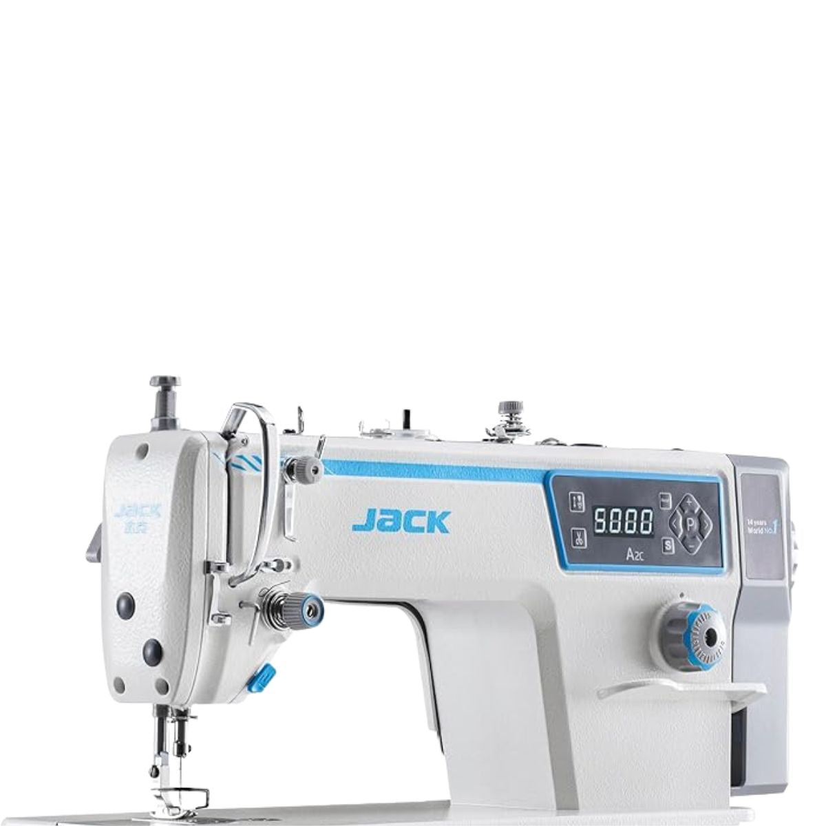 Jack A2C Macchina da cucire Industriale con Rasafilo