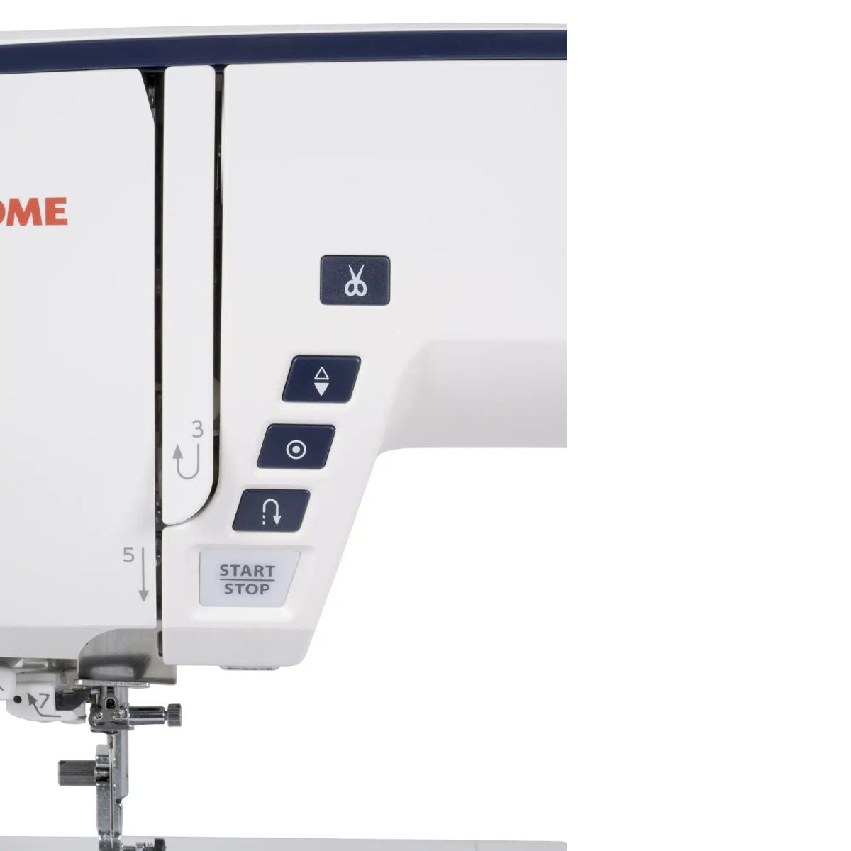Janome SKYLINE S3 Anniversary Edition Macchina per cucire tasti funzione