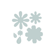 Fustella Sizzix BigZ 662635 Fiori con foglie