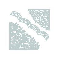 Fustella Thinlits Sizzix 662861 Angoli decorati