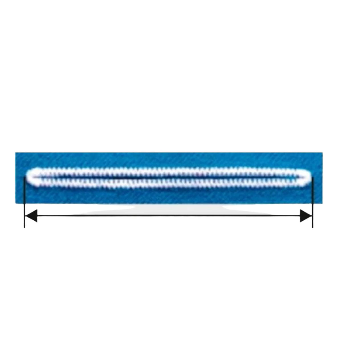 Asolatrice Elettronica Jack 1792 Asola 120x5mm esempio di asola