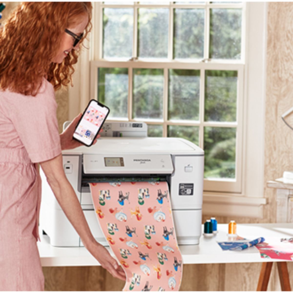 Brother stampante per tessuti PrintModa HL-JF1 Studio esempio di stampa