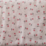 Tessuto di Cotone Americano Fantasia di ciliege