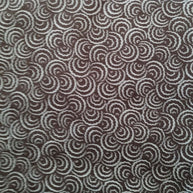 Tessuto di Cotone Americano Fantasia Geometrica in verde scuro