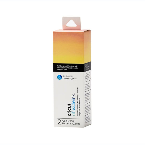 Cricut fogli infusible ink limonata rosa 2008887