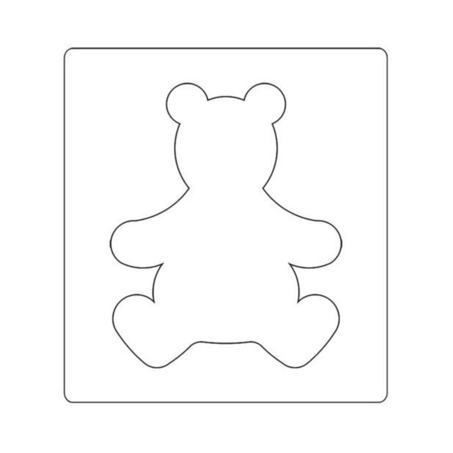 Fustella BigZ Sizzix 659552 orsacchiotto #4 sagoma