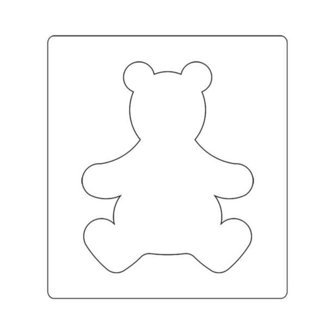 Fustella BigZ Sizzix 659552 orsacchiotto #4 sagoma