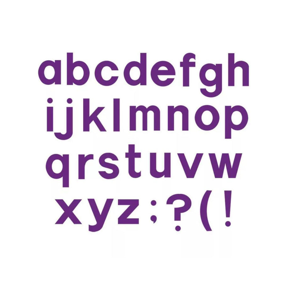 Fustella BigZ Sizzix A10082 Alfabeto Block minuscolo