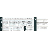 JUKI Macchina per cucire elettronica Juki NX7 tabella punti