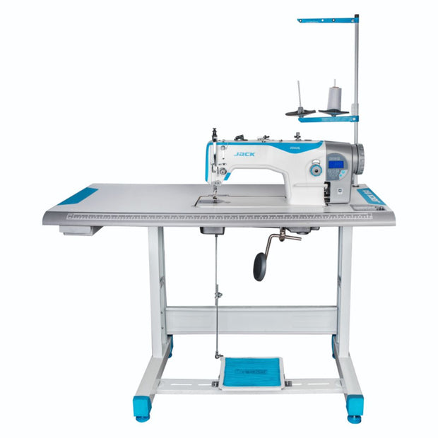 Jack 2002 Macchina da cucire Industriale Lunghezza punto 8mm completa di tavolo