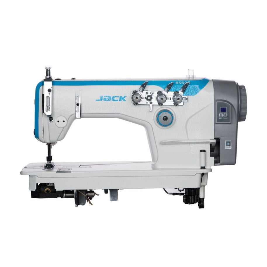 Jack 8560G-WZ Macchina a punto catenella a 3 Aghi completa di Tavolo