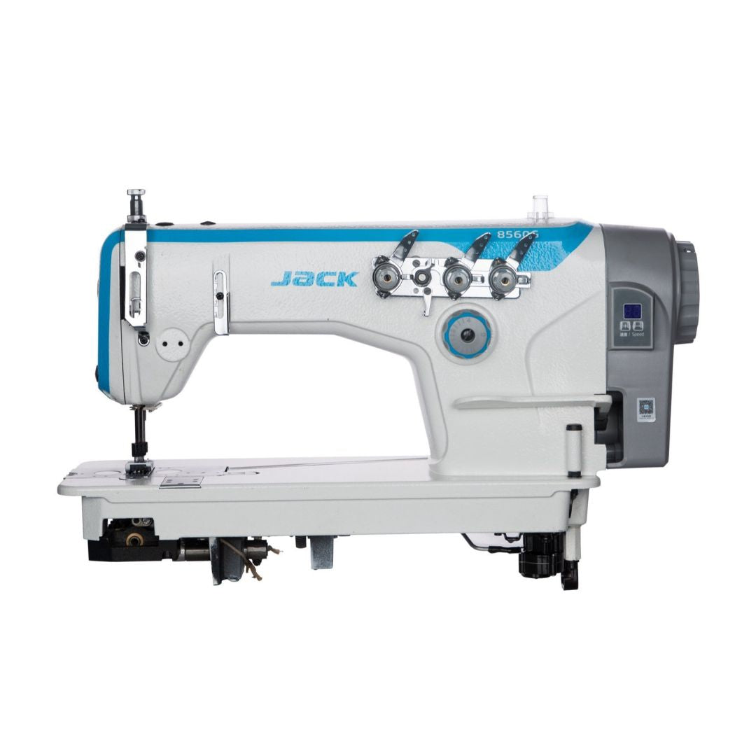 Jack 8560G-WZ Macchina a punto catenella a 3 Aghi completa di Tavolo