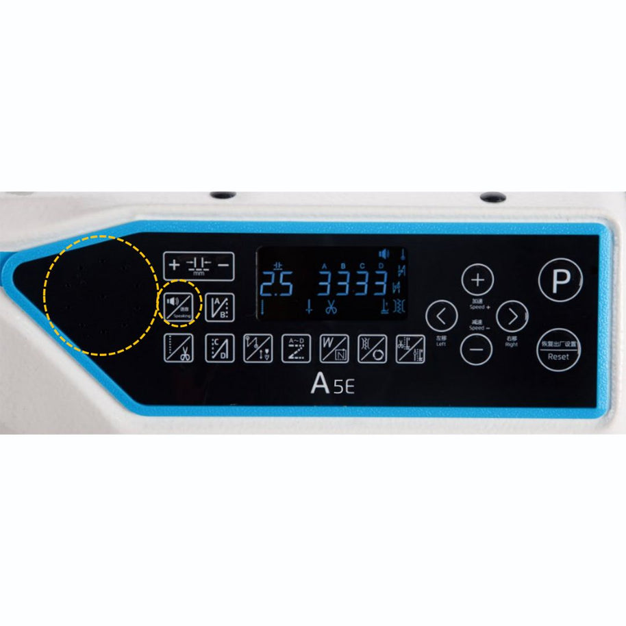 Jack A5E-A-H Macchina Lineare con Intelligenza Artificiale con Lunghezza Punto 7mm display comandi