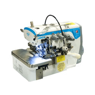 Jack E4S Macchina Tagliacuci 5 Fili con Gruppo Arricciatore