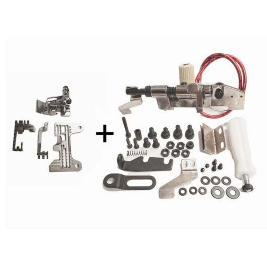 Jack E4S Macchina Tagliacuci 5 Fili con Gruppo Arricciatore kit  nel dettaglio