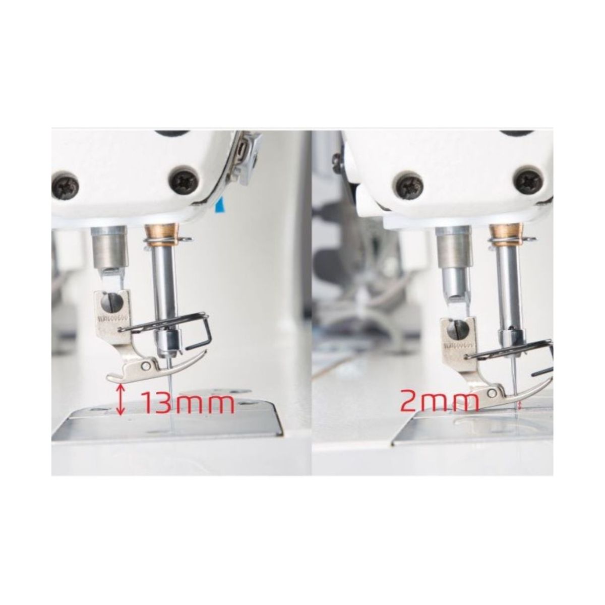 Jack A4C Macchina da cucire Industriale con Alzapiedino Digitale cucitura su lti spessori