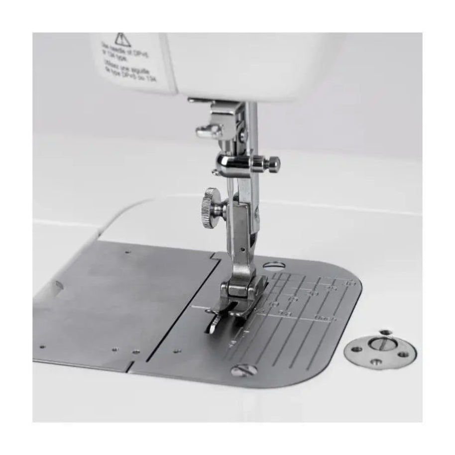Juki TL-2300 SUMATO Macchina da cucire Professionale  dettaglio placca