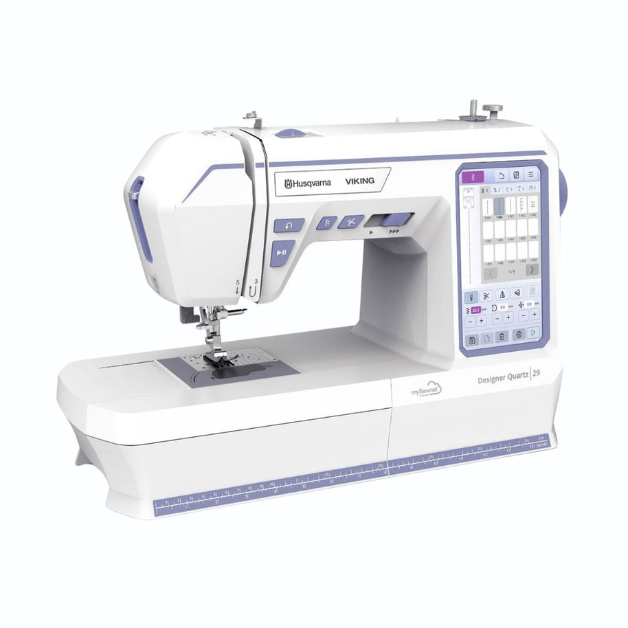 Macchina per cucire e ricamare Husqvarna Viking Quarz 29 assetto cucito