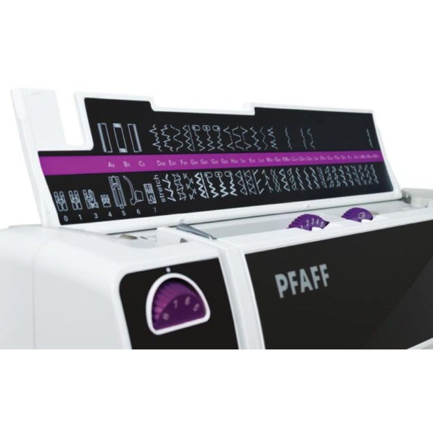 Macchina da cucire meccanica Pfaff Select 4.2 tabella punti
