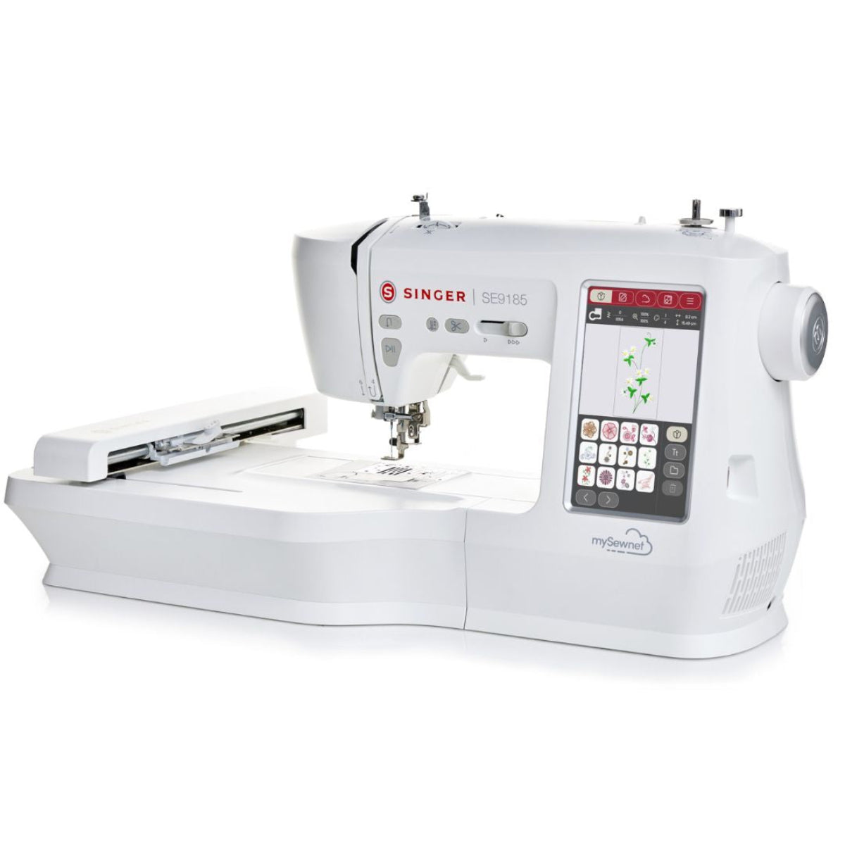 Macchina per Cucito e Ricamo Singer SE9185  assetto ricamo