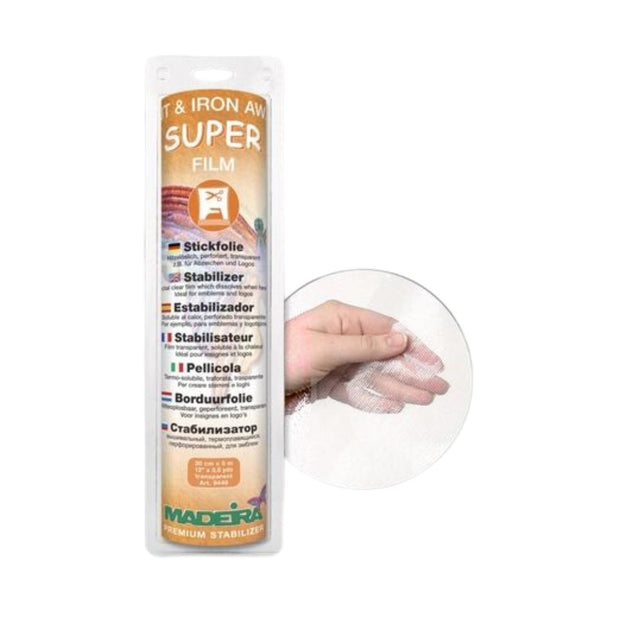 MADEIRA Super film 9448 Stabilizzatore per ricamo termosolubile