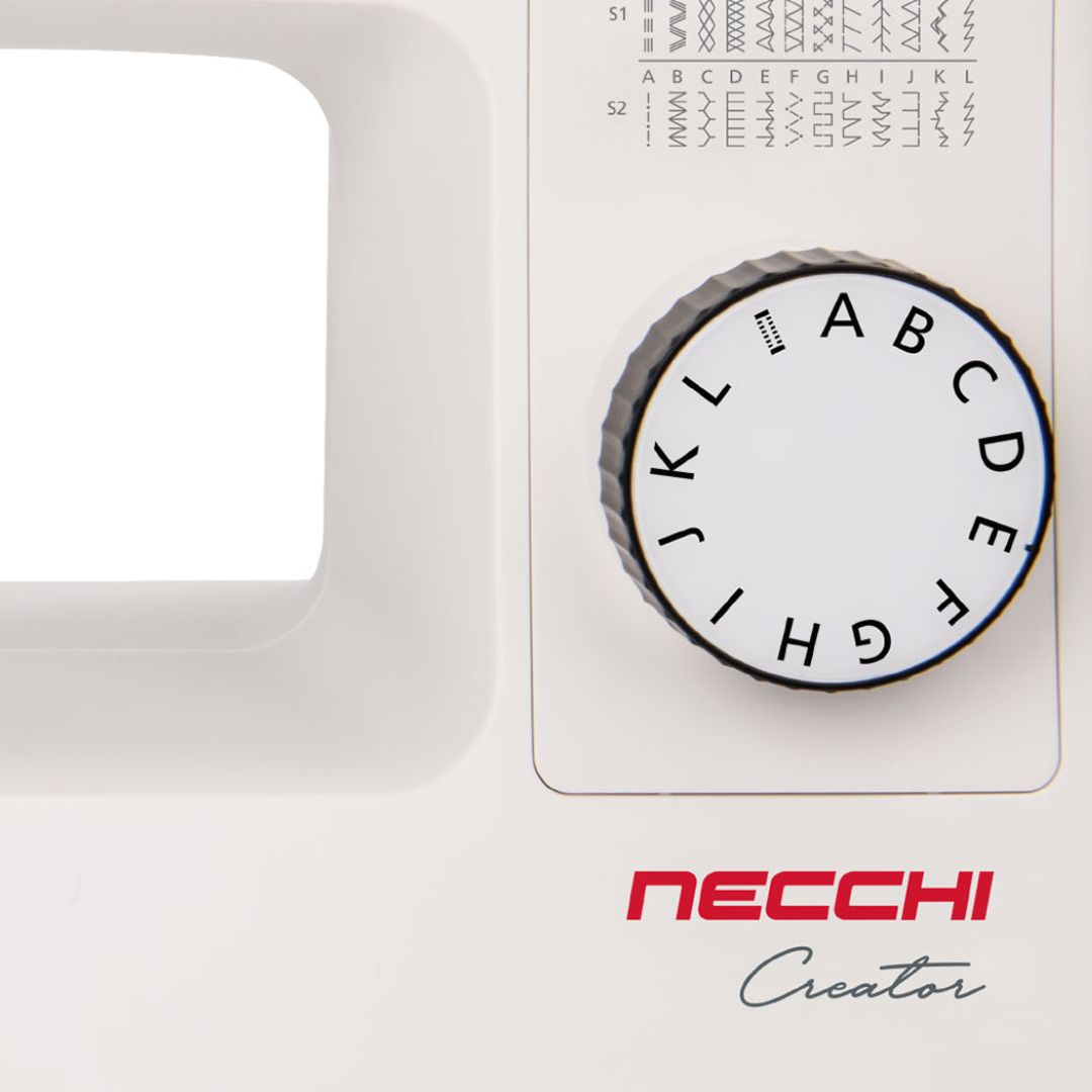 Necchi Creator C35 Macchina da cucire meccanica programmatore