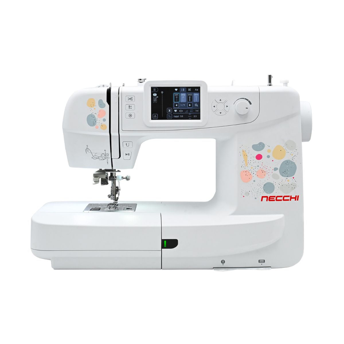 Necchi Sweet NE210 Macchina per Cucire e Ricamare vista frontale