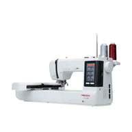 Necchi Creator C1200 Macchina per Ricamare con Tablet in Omaggio vista di profilo
