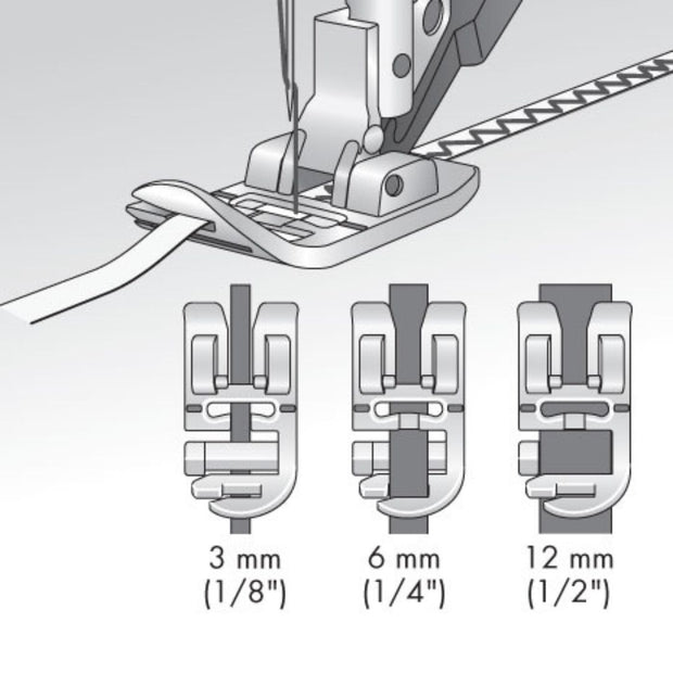 Pfaff piedino per finiture decorative con sistema IDT 820614096