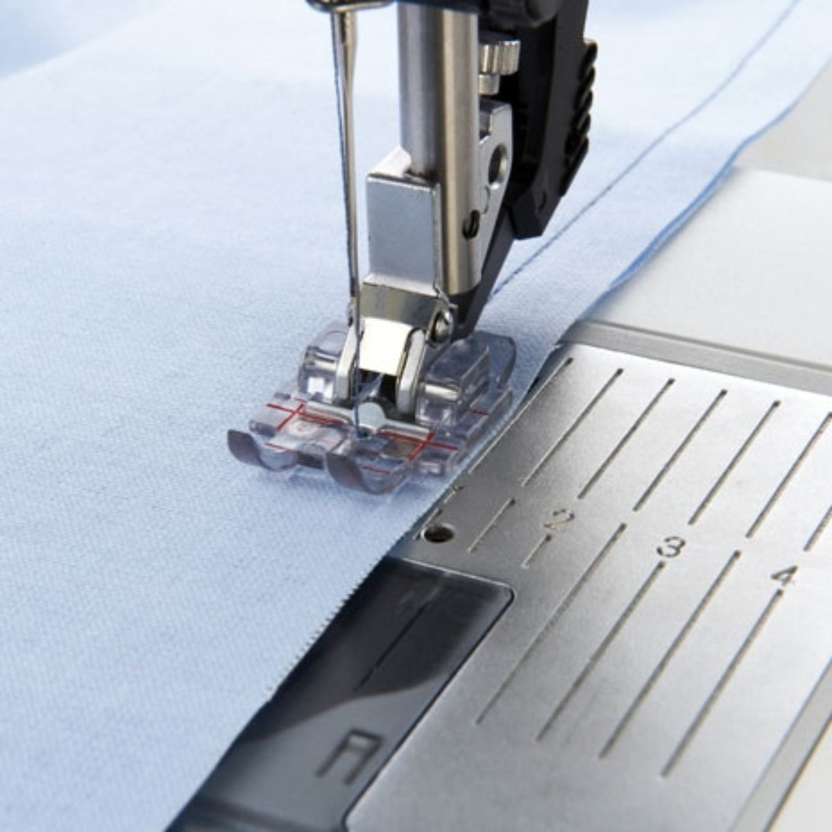 Pfaff Piedino Trasparente per Quilt 6mm con sistema IDT