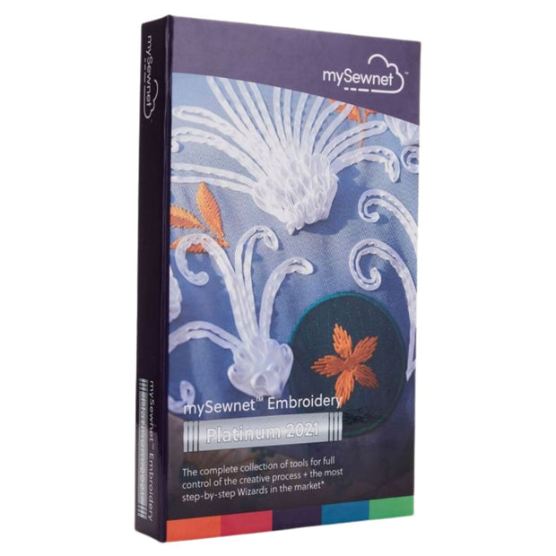 Software da Ricamo Professionale mySewnet™ Platinum ora Creativate in abbonamento