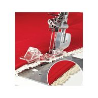 Piedino per unire e piegare Inspira 620097396 per Pfaff Coverlock 3.0