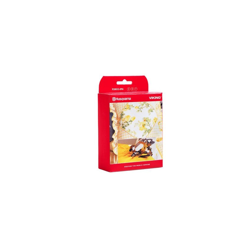 Husqvarna Viking Piedino per plissettature