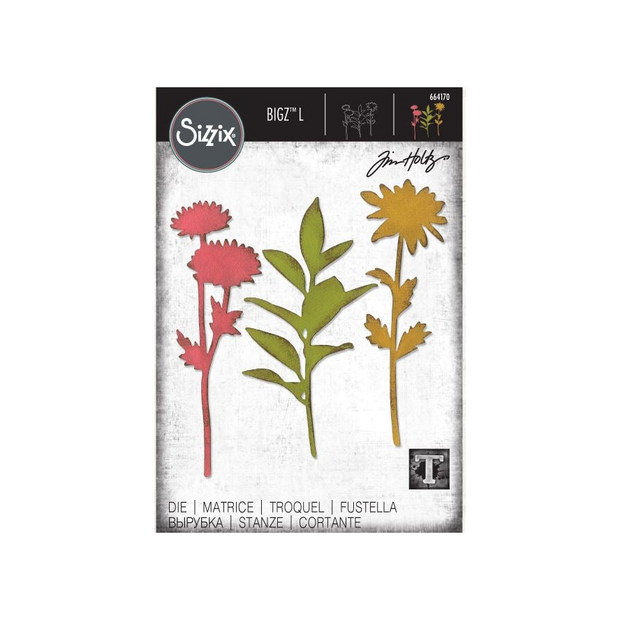 Fustella Sizzix Fiori Grandi 664170