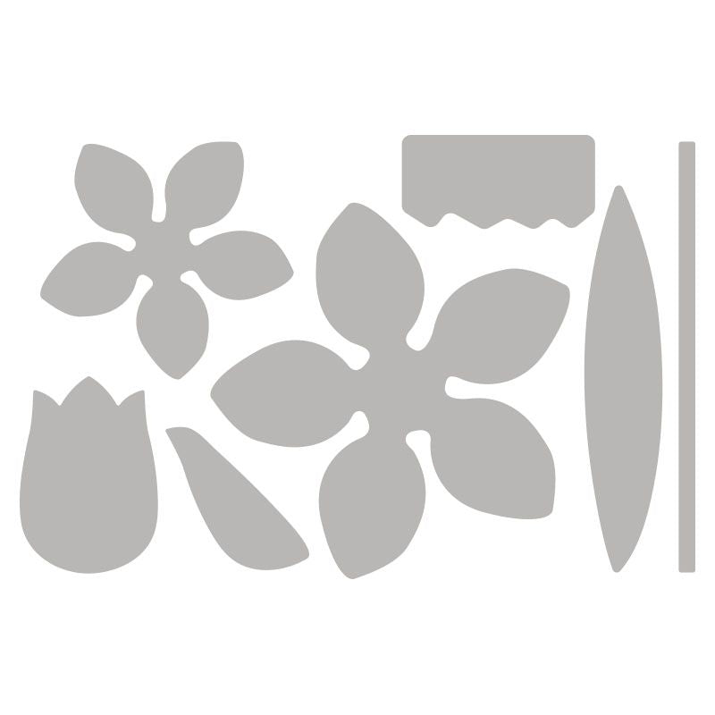 Fustella Sizzix 663491 Fiori Primaverili
