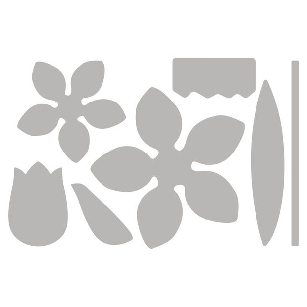 Fustella Sizzix 663491 Fiori Primaverili