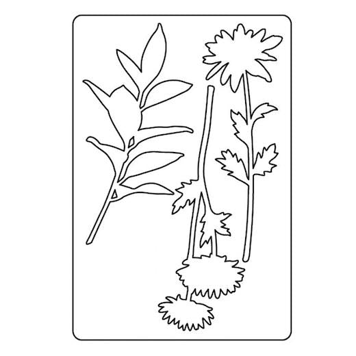 Fustella Sizzix Fiori Grandi 664170