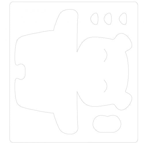 Fustella BigZ Sizzix 665103 Orsetto Teddy